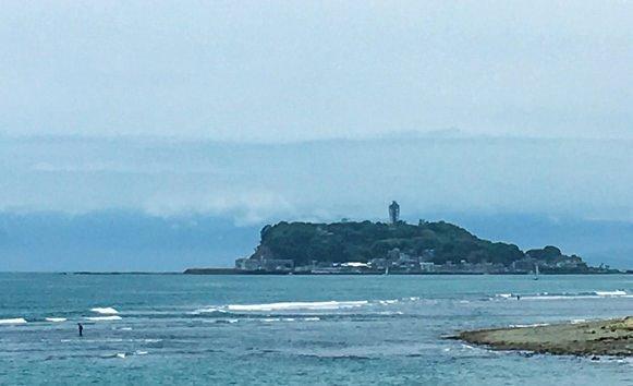 稲村ヶ崎から見る江の島