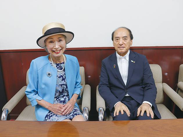 ベルフェス実行委員会の相澤光春さんと和田照子さん