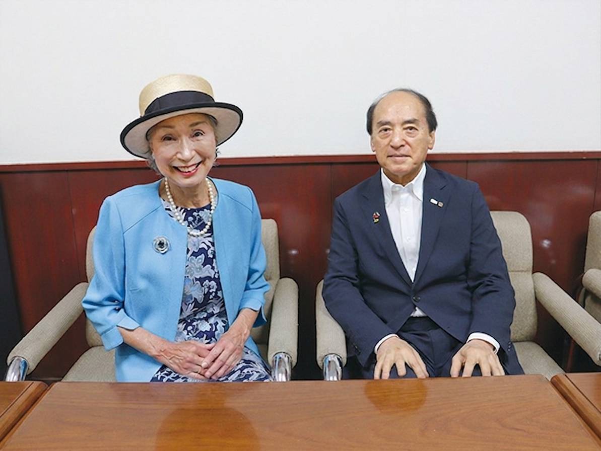 ベルフェス実行委員会の相澤光春さんと和田照子さん